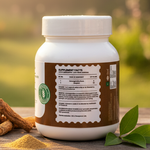 Healthylane Ashwagandha Powder bottle with natural ingredients